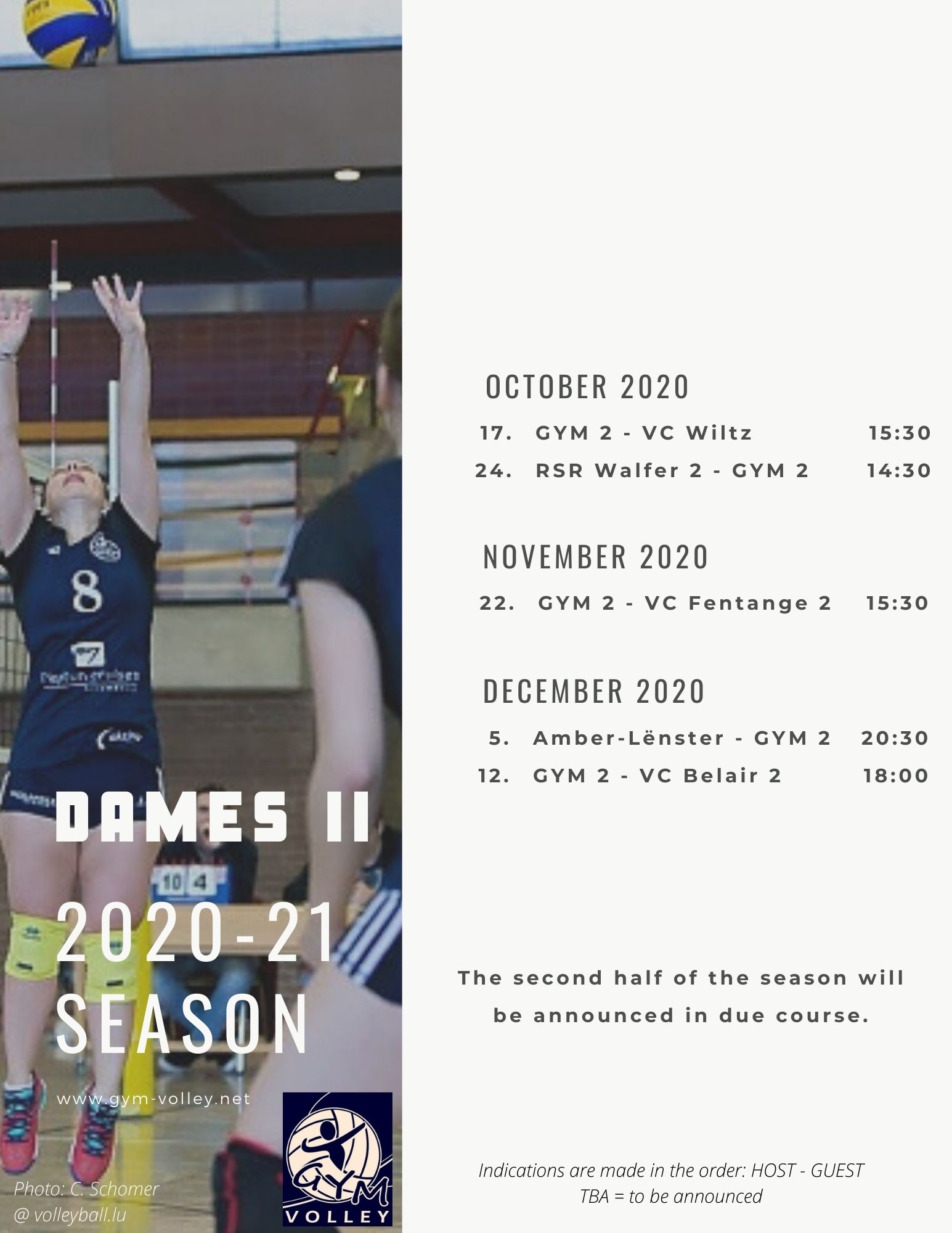 Season 2020 21 Schedule Dames2